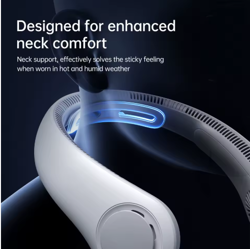 Portable Neck Fan - USB Rechargeable